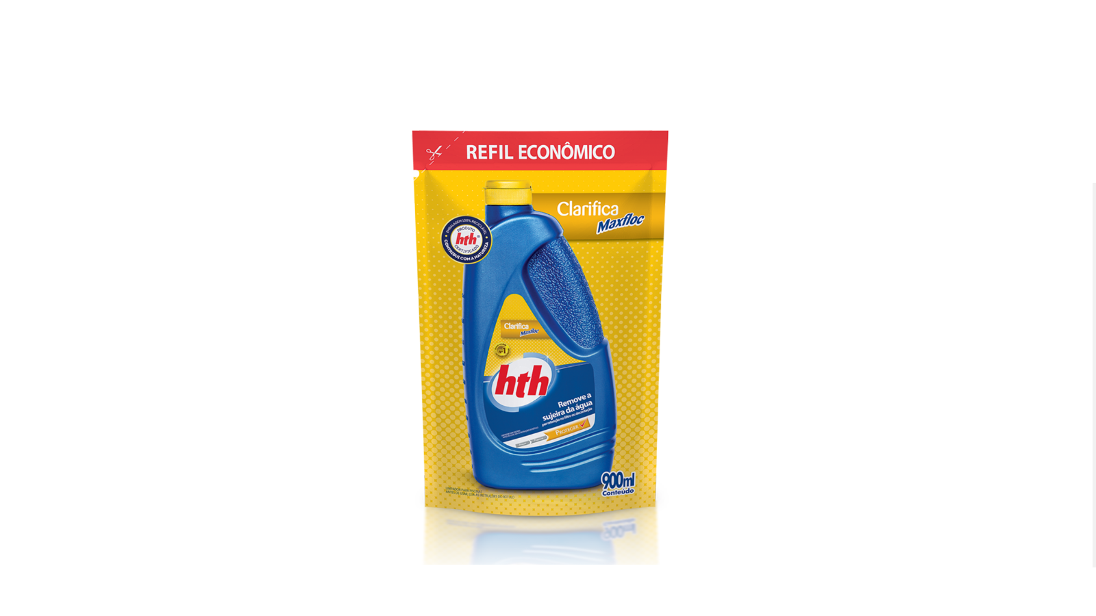 CLARIFICANTE MAXFLOC REFIL HTH 900ML